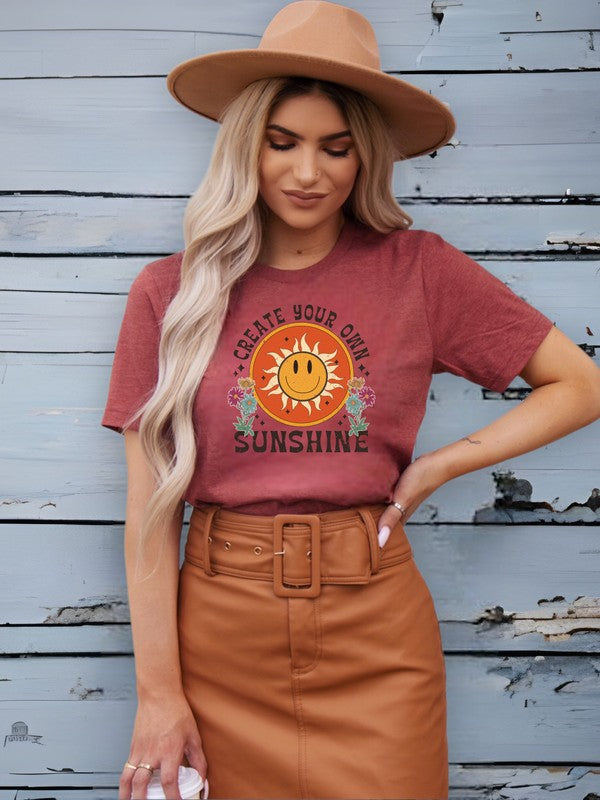 Create Your Own Sunshine Graphic Tee